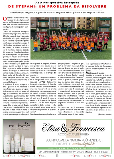 L'Extra - Il giornale di San Michele 2019-11